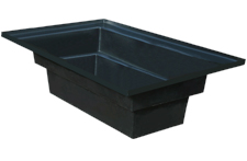 Large Garden Pond 4000L Black