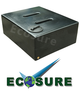 Ecosure 400 Litre Water Tank V2 In Black