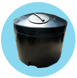 Ecosure Water Tank 900 Ltrs In Black